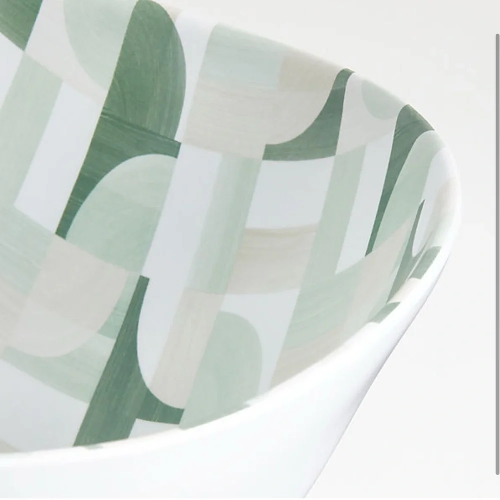 New! Crate&Barrel Serving Bowl